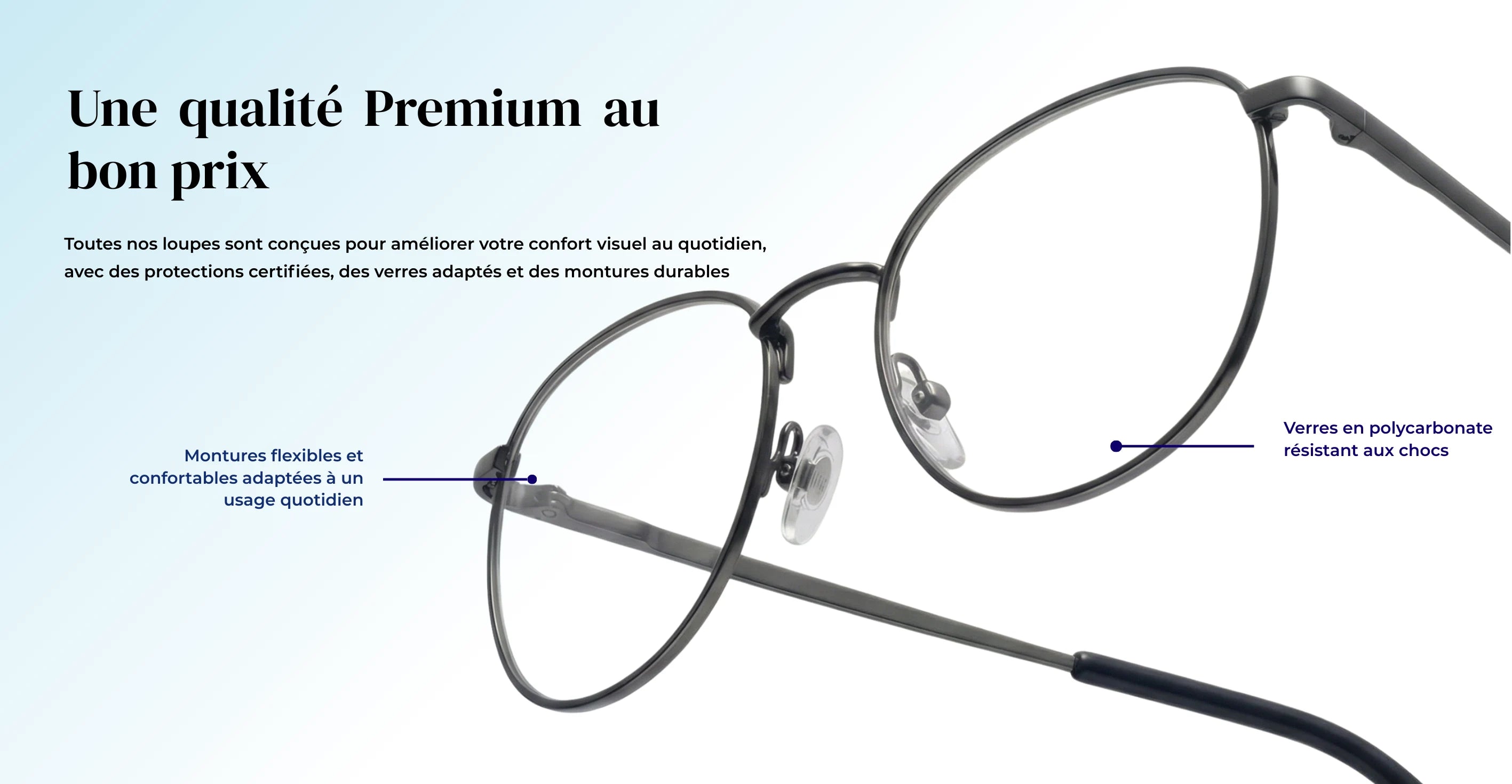 Une qualité Premium au bon prix