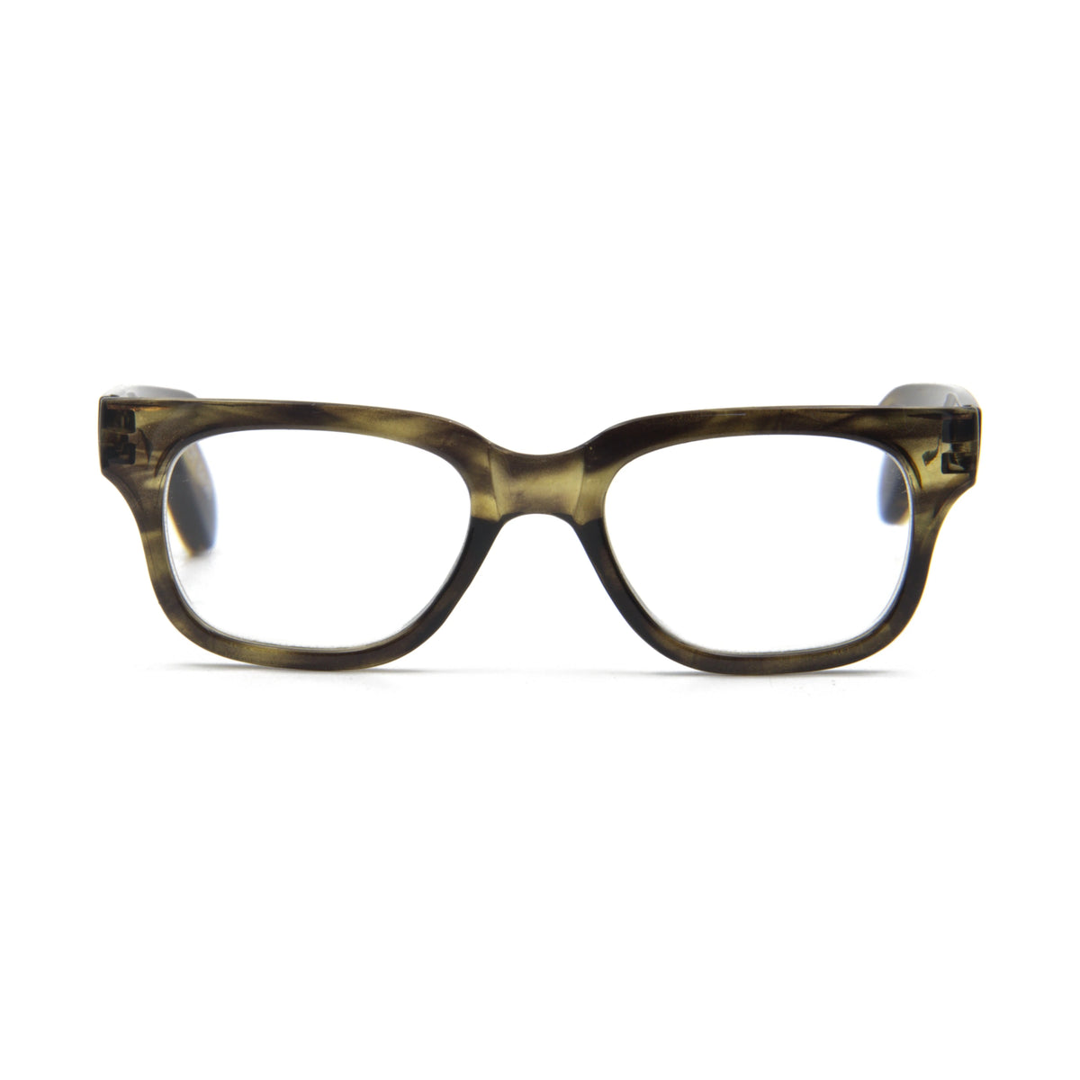 Loupes de lecture Sorrento BELOOP olive, vue de face