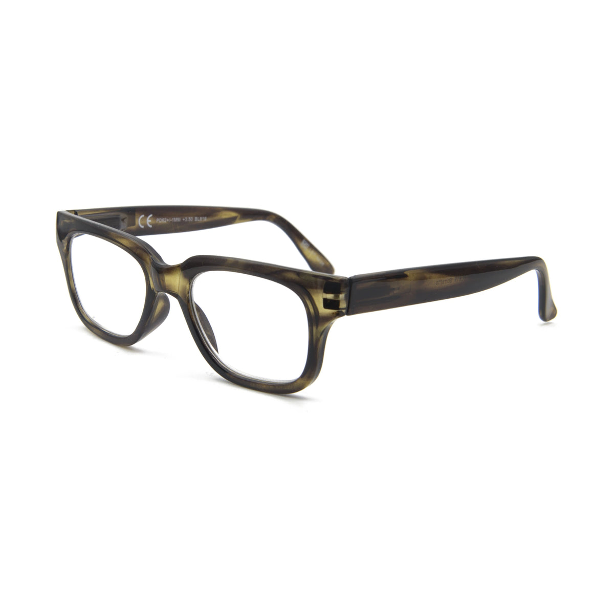 Loupes de lecture Sorrento BELOOP olive, vue de profil