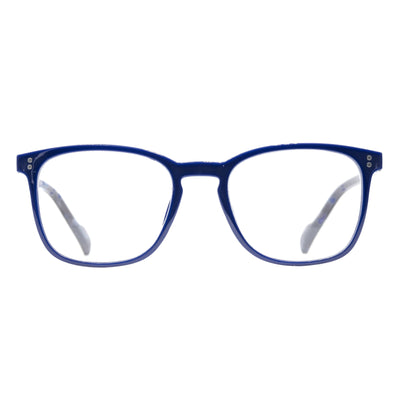 Loupes de lecture Edinburgh BELOOP bleu, vue de face