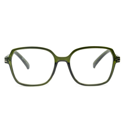 Loupes de lecture Marseille BELOOP vert, vue de face